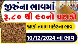 જીરું ભાવ 2024